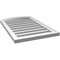 Ekena Millwork Arch Top Surface Mount PVC Gable Vent: Non-Functional, w/2"W x 1-1/2"P Brickmould Frame, 20"W x 28"H GVPAR20X2802SN - alternate 5
